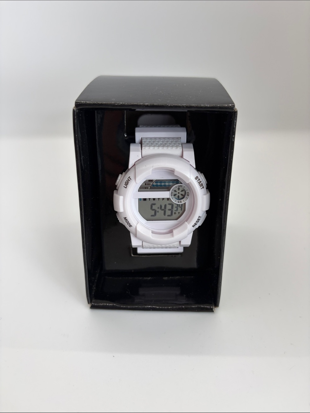 CVS Health Digital Sport Wristwatch White SKU 723182 NIB
